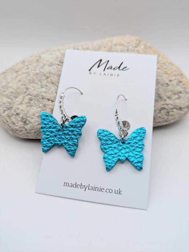 Butterfly Hoop Earrings (1)