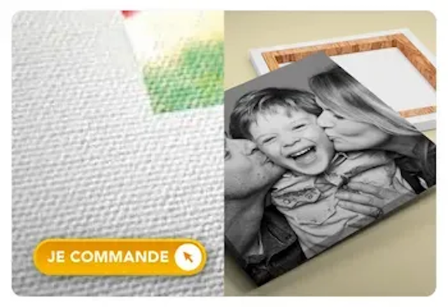 toile digitex sur cadre bois 90 x 60