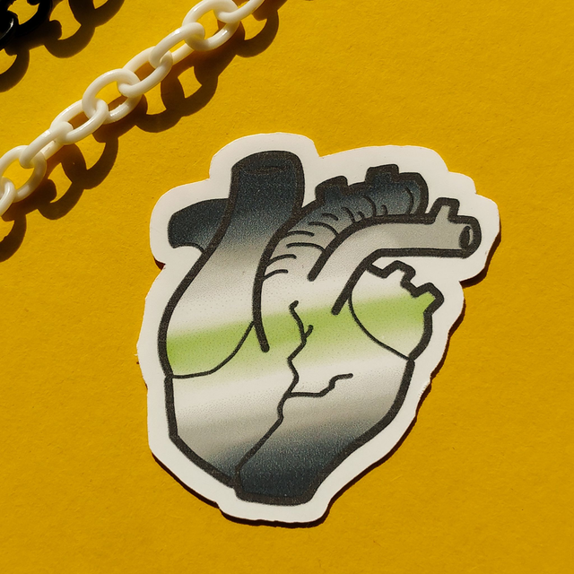 Agender - Real Heart - [SKR-AG-H]