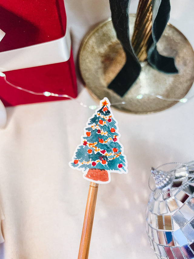 Sticker Sapin de noël