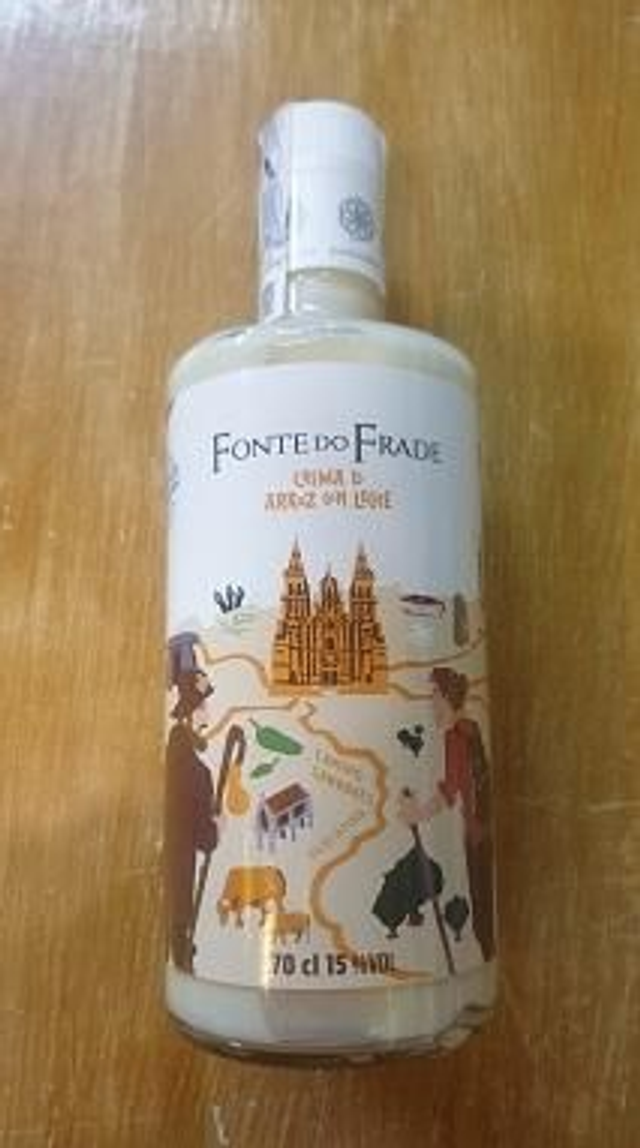 Licor Crema Arroz con Leche FONTE DO FRADE 