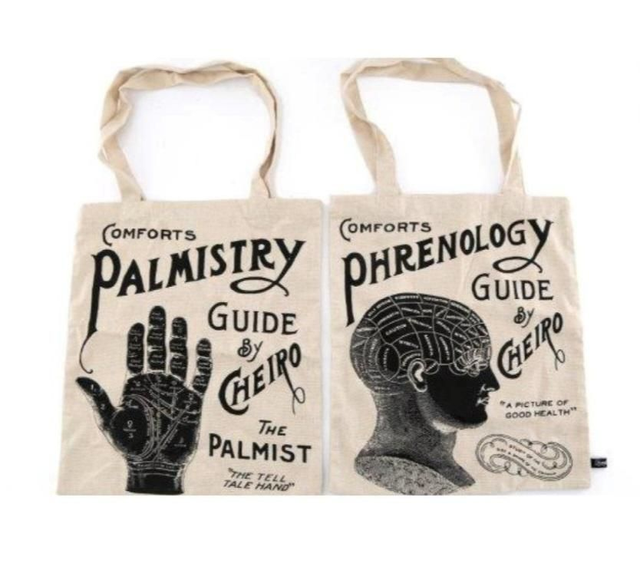 Tote Bag Phrenology/Palmistry