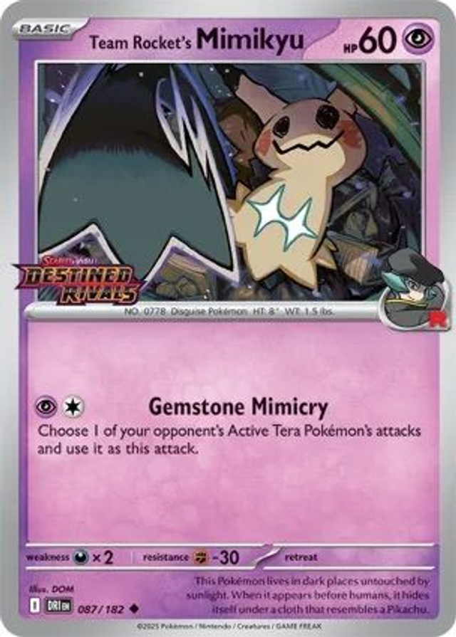 Mimikyu - 87/182 (Pre-Release Stamp)