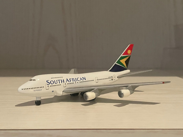 South African B747SP (ZS-SPC) 1:500 Herpa