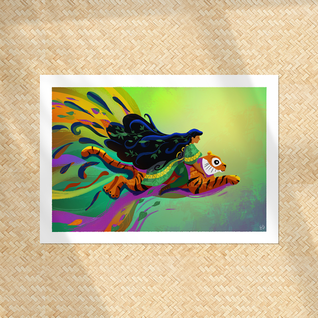 Print Déesse de la Jungle