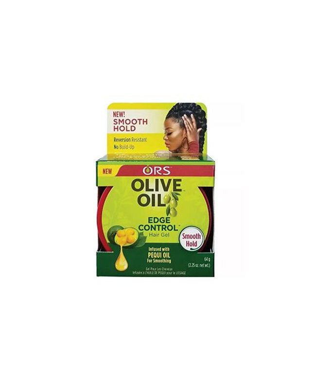 ORS Smooth Hold Olive Oil Edge Control Hair Gel 64g ORS Smooth Hold Olive Oil Edge Control Hair Gel 64g