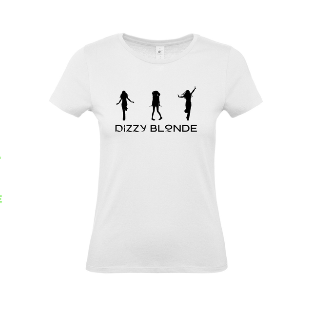 Dizzy blonde Ladies T shirt