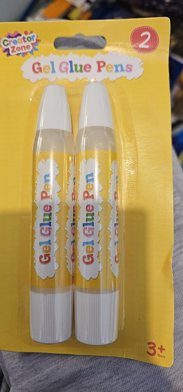 Gel glue pen 2 pk