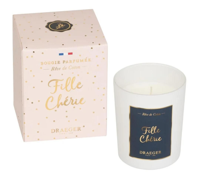 Bougie fille chérie 