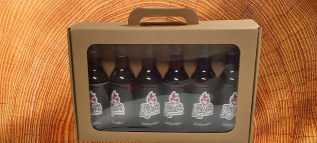 Kätels Kirschbier Biermischgetränk 0,33l 6 Flaschen im Geschenkkarton 