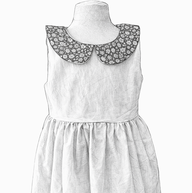 Création robe tulipe