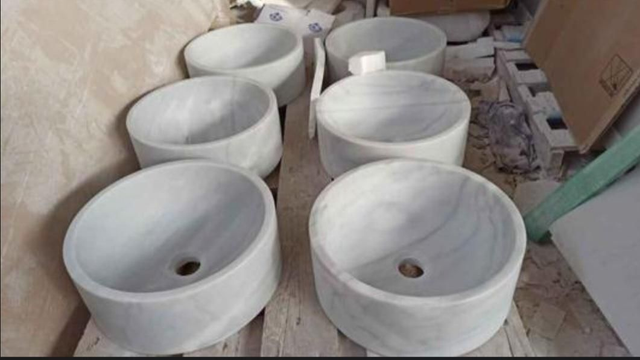 Lavabo mármol redondo