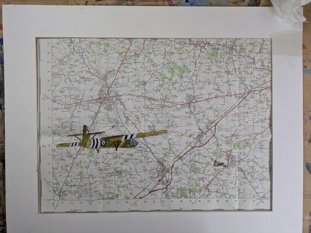 Horsa Glider over Essex