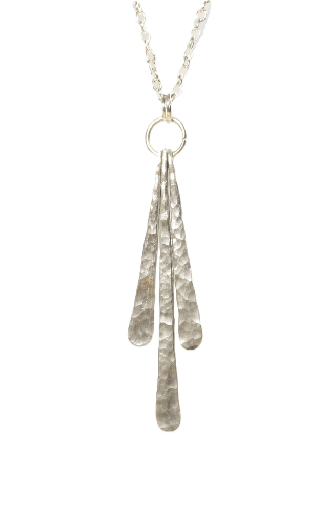 Triple Hammered Pendants