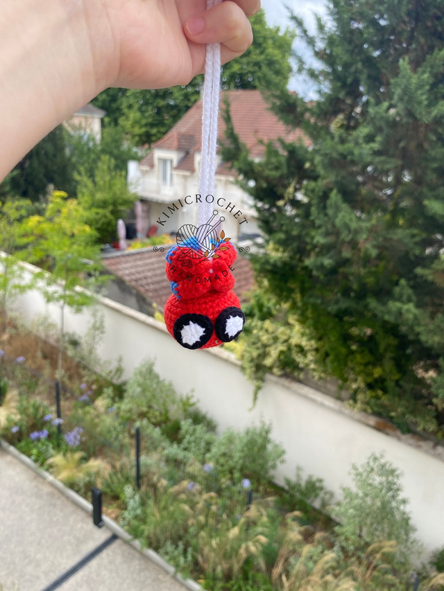 Spiderman Mirror Pendant