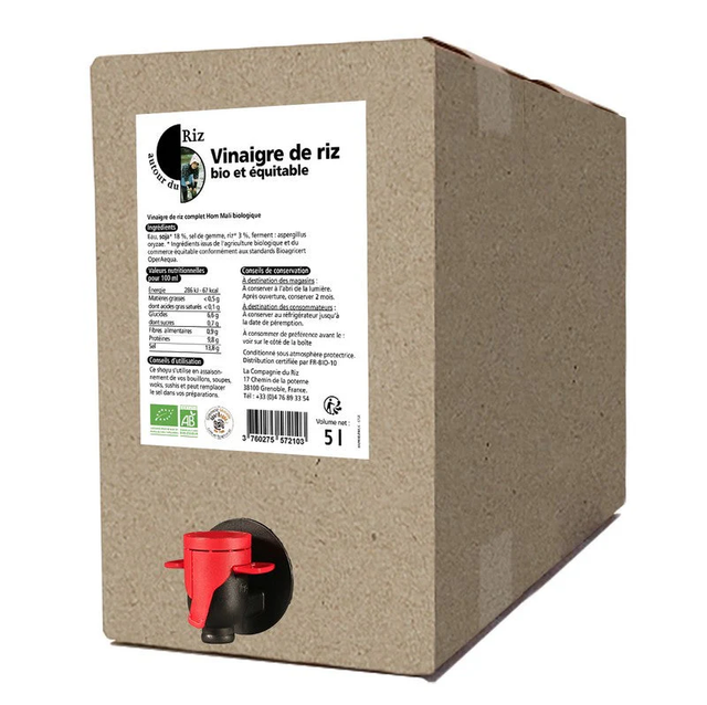 Vinaigre de Riz Bio - 14€/kg