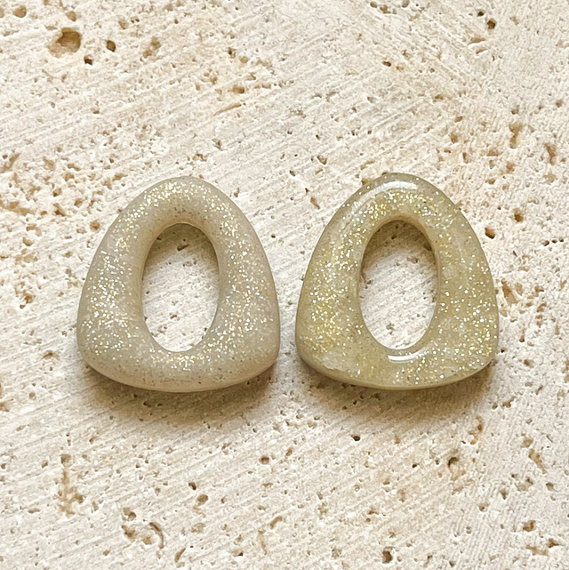 Elaya l Pampille Réversible - Champagne Doré