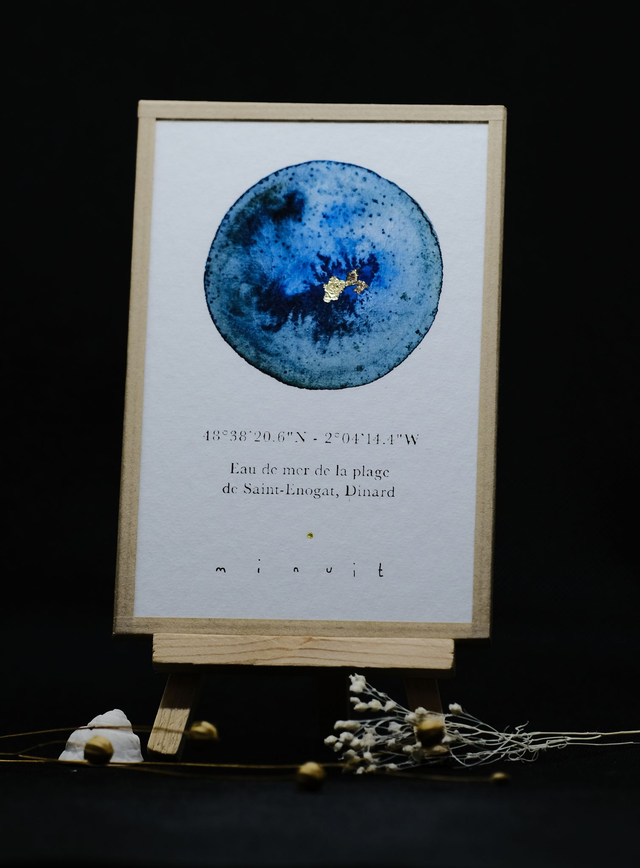 Embrun - Dinard, plage de Saint-Enogat (10x15) A