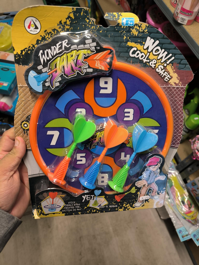 WONDER DART FLÉCHETTES VENTOUSES