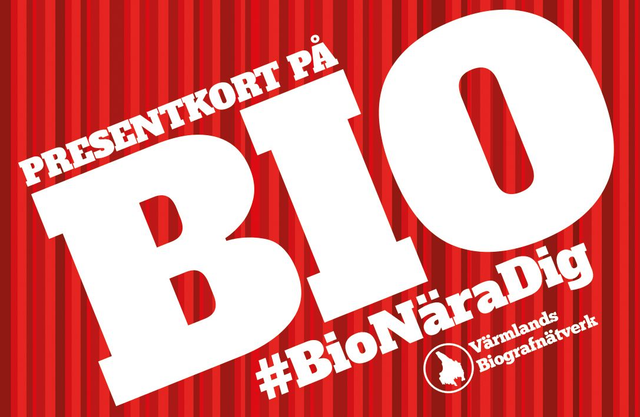 Värmlands Biografnätverks Presentkort på Bio