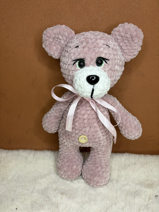 Ourson en velours personnalisable 🧸