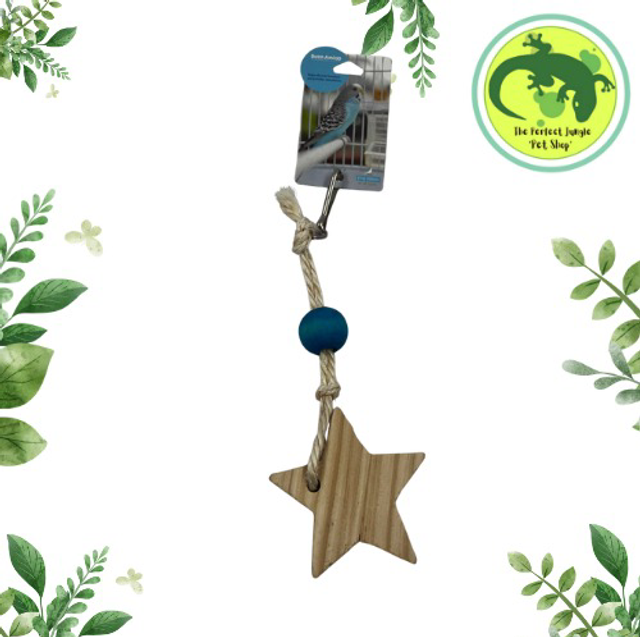 Juguete con Estrella para Ave 