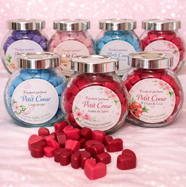 Fondant petit cœur bonbonnière 