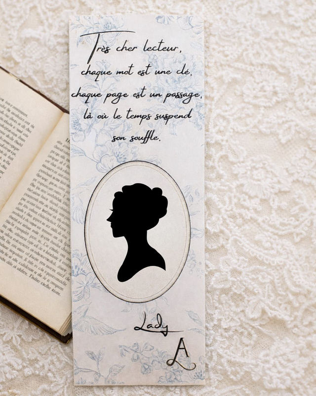 Marque page Lady
