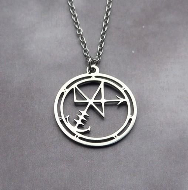 Abaddon Steel Necklace 