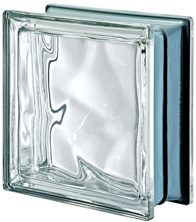 Design range Q19/0 Metallic Wave Glass Block