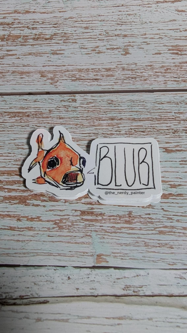 Sticker "Blub"