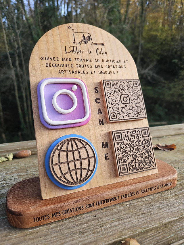 Support QR • SUR COMMANDE