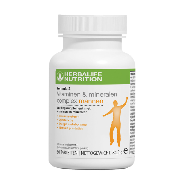 Formula 2 Complexe vitamines &amp; minéraux homme