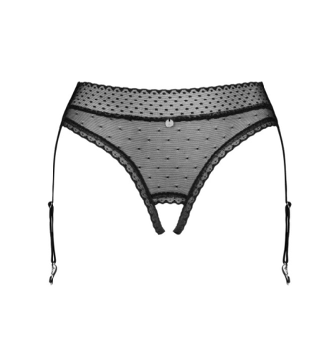 Lanelia Culotte jarretière Noire