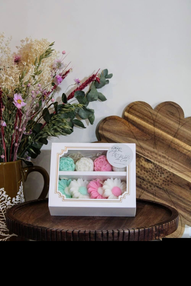 Coffret de 8 fondants fleurs 🌸 