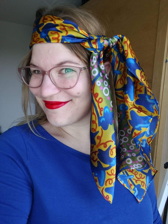 Majorelle foulard 
