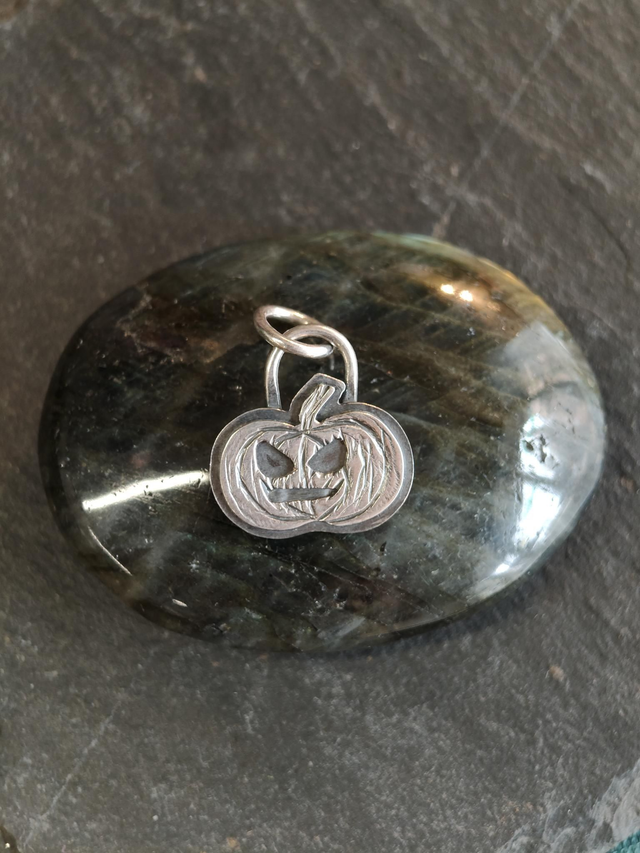Pendentif Citrouille | argent