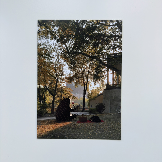 Wine and Castle View