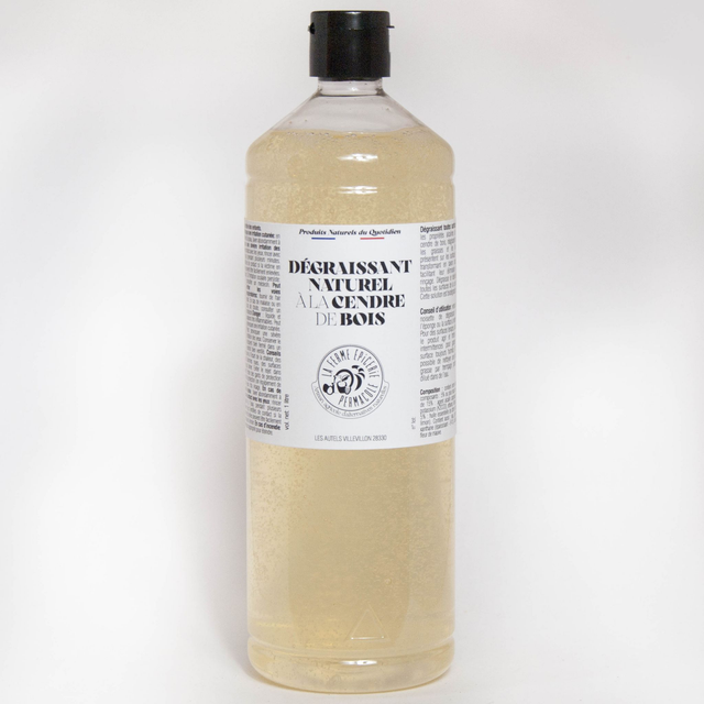 DEGRAISSANT NATUREL à la CENDRE de BOIS