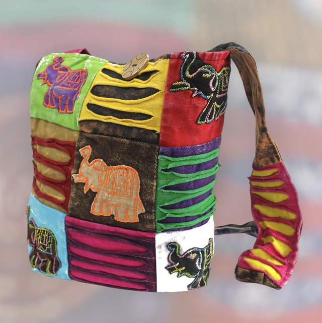 Sac &quot;Éléphant&quot; bohème BH-001