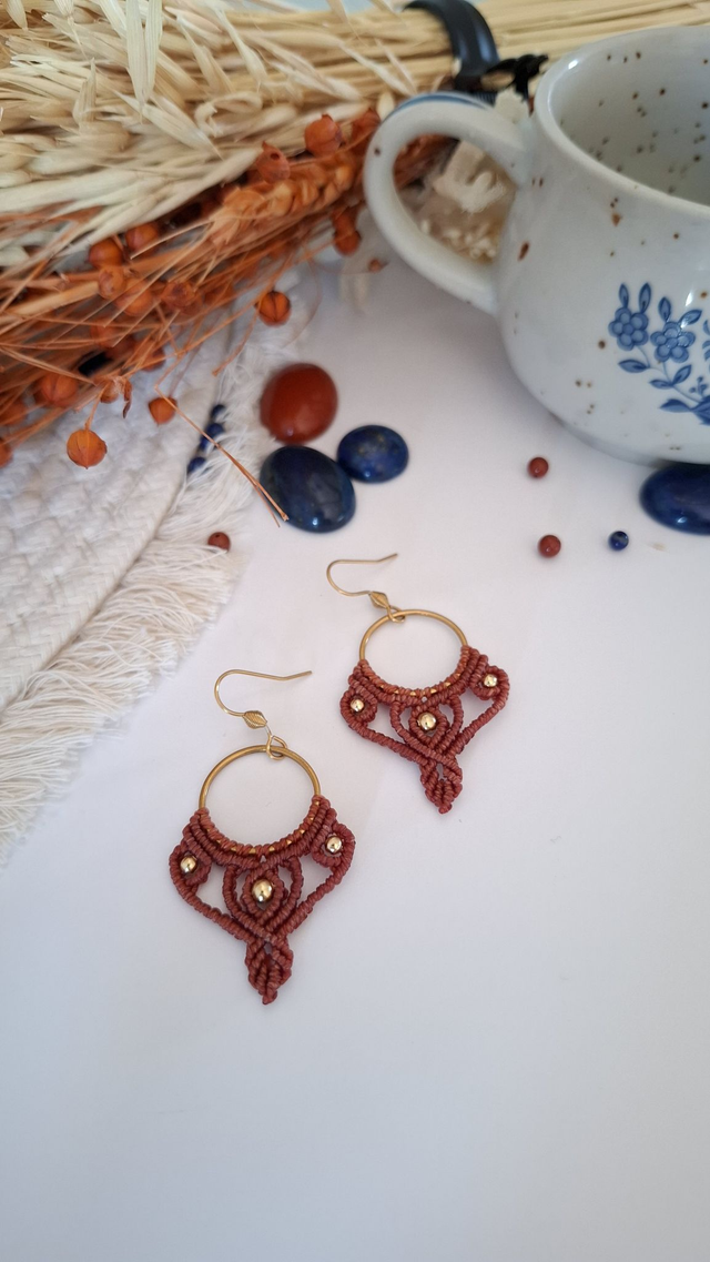 Boucles d'oreille "Sirius"
