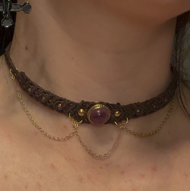 Collier MÉDICIS améthyste 