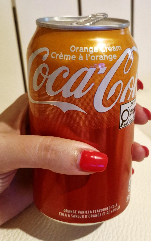 Coca crème d&#039;orange 