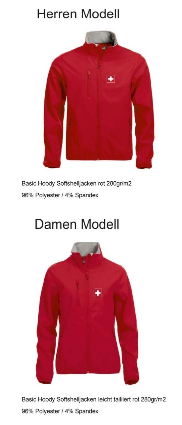 Altes Modell Männer Softshell Jacke