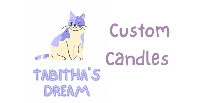 Custom Made Glass Candle with wooden lid