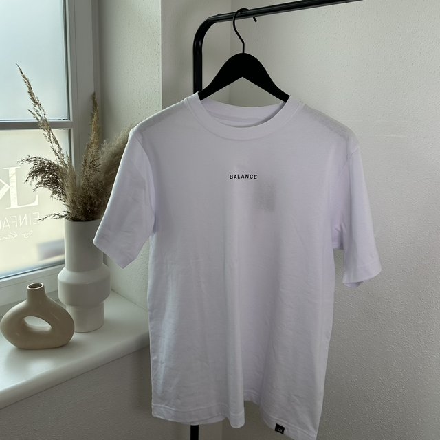 „Balance“ Shirt by Einfach Schön Weiß