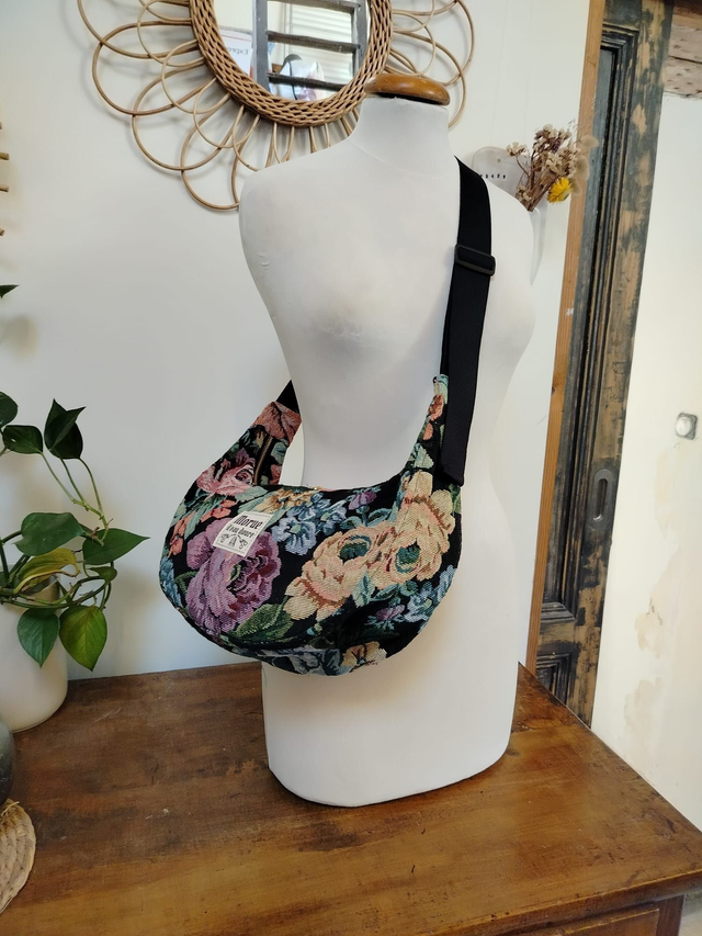 Sac Banoulière Floral Multicolore