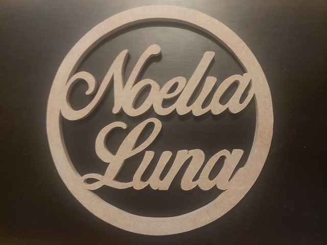 Couronne double prénoms 