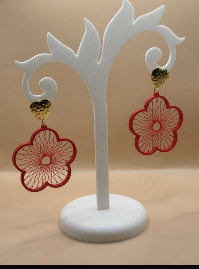 Boucles d'oreilles Fleur - Attaches Fantaisies