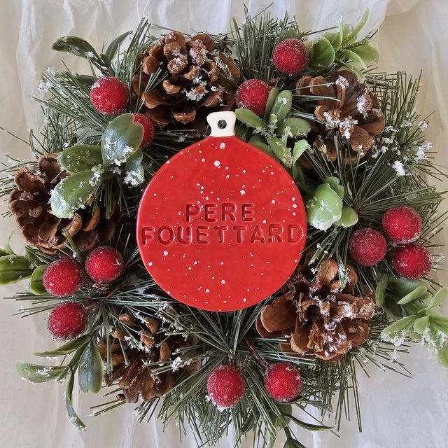 Boule de Noël PERE FOUETTARD